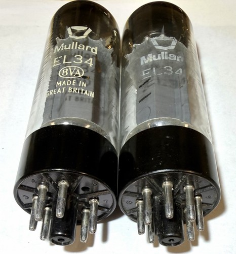 Mullard el34 xf2 piastre - mullard,