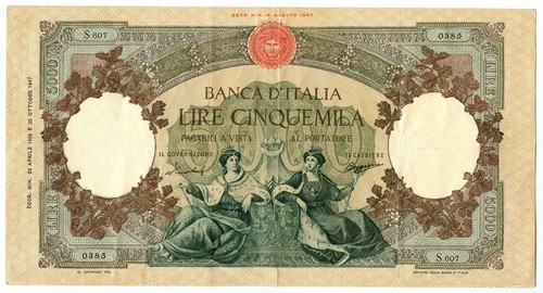 5000 lire capranesi - 5000,
