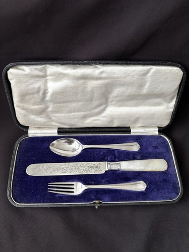 Set battesimo argento - set, in