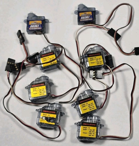 Micro servomotori usati non - 8,