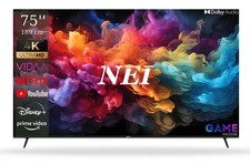 Smart Led Tv NEI 75″ UHD 4K