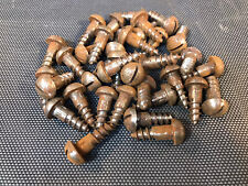 Set Di Viti A Legna Stock Di