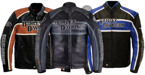 Giacca vera pelle uomo - , harley