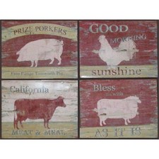 Xx targa da parete in latta