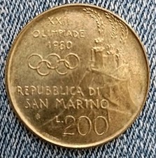 SAN MARINO 200 lire 1980