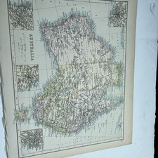 1889 Mappa dell'Oceania