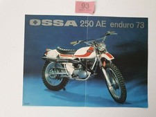 OSSA 250 AE ENDURO 73 BROCHURE
