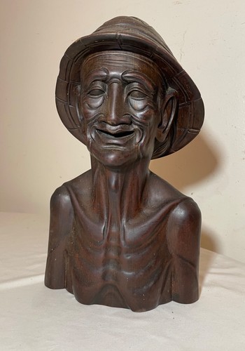 Antica statua busto - ,