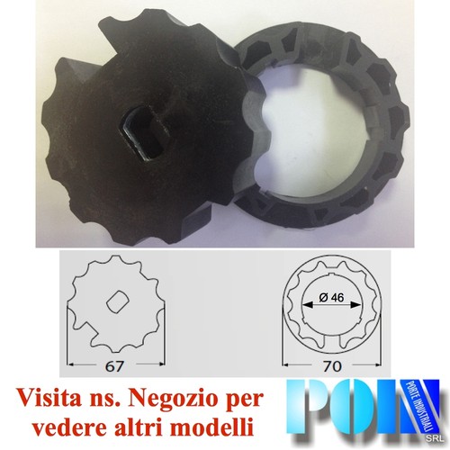 Adattatore tubo ogiva mm - tubo,