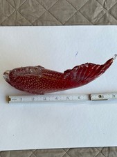 Scultura pesce vetro artistico