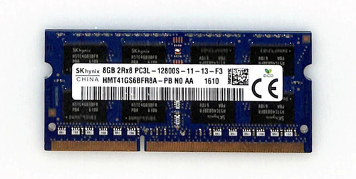 8gb sodimm pc3l 12800s - 8gb, pc3l-12800s