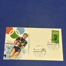 SCI NAUTICO XX OLIMPIADI DI MONACO 1972 - Busta Primo Giorno FDC