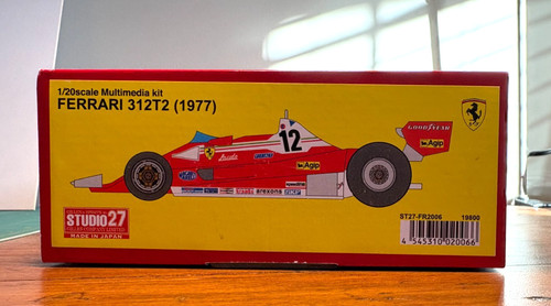 Studio ferrari 312t2 - 27, 1/20