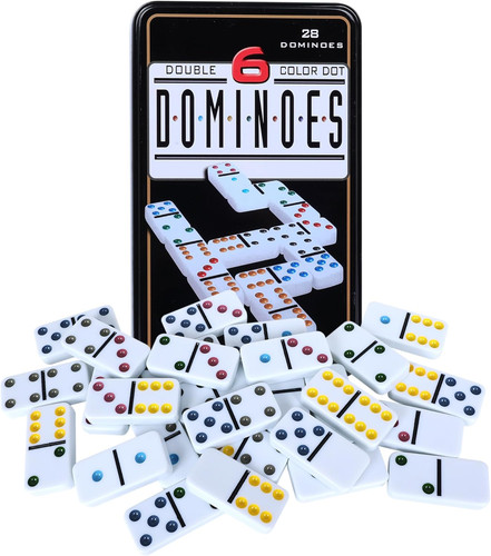 Doppio dodici domino set - doppio,