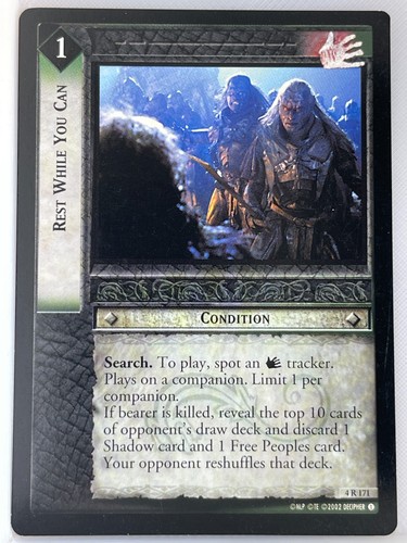 Lord the rings - the, tcg