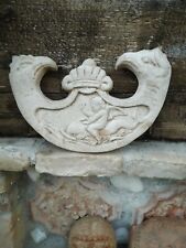 BASSORILIEVO OSCILLUM TERRACOTTA ANTICHIZZATO DA APPENDERE MURARE 15/23 cm circa