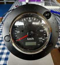 85mm 0-120 Kmh Tachimetro GPS  con adattatore maggiolino / one