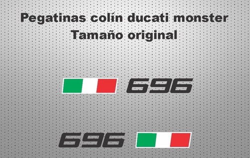 Pegatinas colín ducati