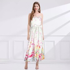 Vestito Lungo Floreale Estivo