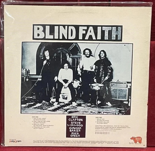 Blind faith self titled - blind, titled-vinyl