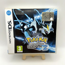 Scatola e Manuali POKEMON NERO 2 Nintendo DS ORIGINALE - CUSTODIA BOX ITA - NERA