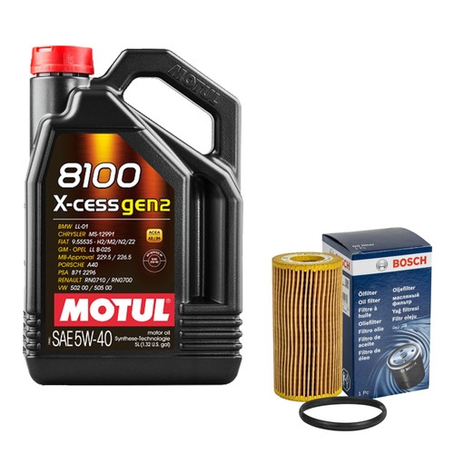 Bosch filtro olio - olio, 5l