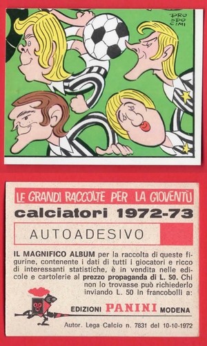 Figurina calciatori panini - figurina,