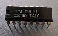 3x 74LS191, synchronous