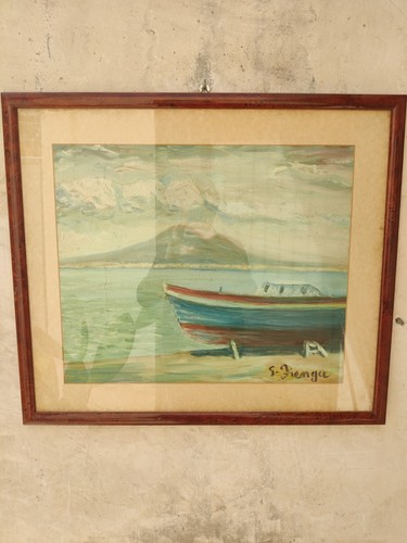 Napoli quadro olio - ,
