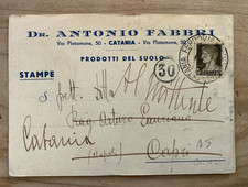 CATANIA-ANTONIO FABBRI-PRODOTTI DEL SUOLO-LISTINO PREZZI-