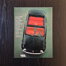 1968 Fiat 500 L - Original AD
