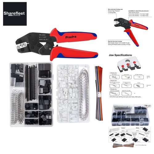Pinza crimpatrice dupont set - crimpatrice,