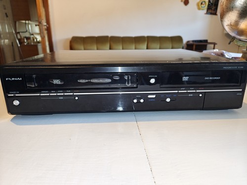 Combo vhs dvd - funai, wd6d-m101