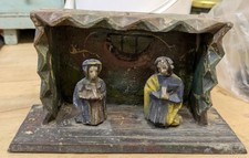 antico presepe in legno