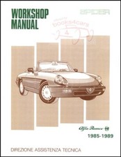 ALFA ROMEO SPIDER SHOP MANUAL
