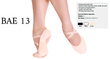 scarpe da danza mezze punte So Danca  BAE 13 SUOLA ELASTICIZZTA PINK N° 35