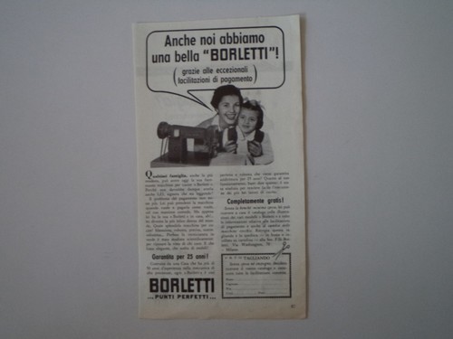Advertising pubblicità 1953 - pubblicità,