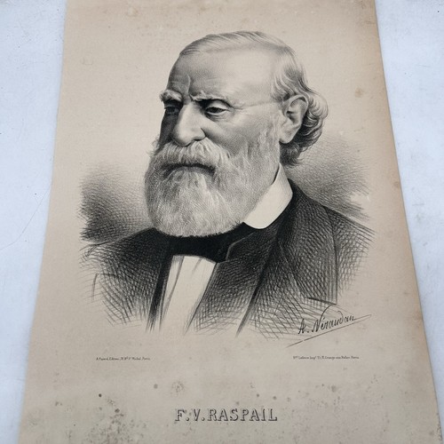 Stampa ritratto raspail - f, v