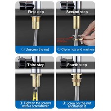 Pratico Kit Riparazione Rubinetto 32mm per Ristrutturazione Lavabo Cucina Bagno