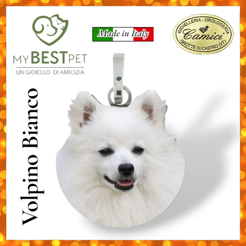 Ciondolo pendente cane argento