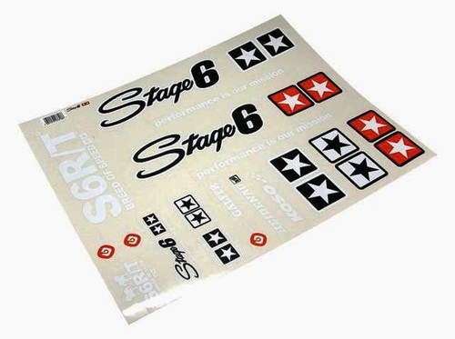 Adesivi stage6 foglio grande - stage6,