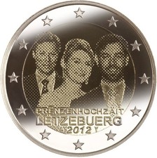 LUSSEMBURGO 2012- 2 EURO