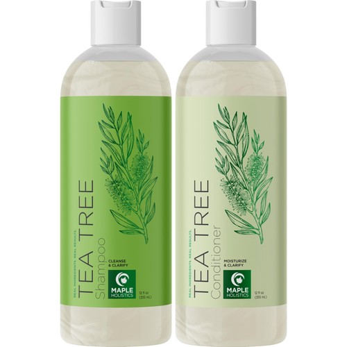 Set shampoo balsamo tea tree - shampoo, e