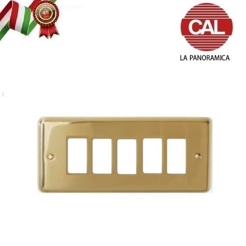 Placca ottone lucido - placca,