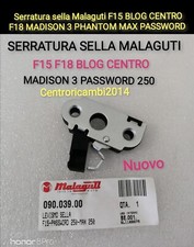 Serratura sella Malaguti F15 BLOG CENTRO F18 MADISON 3 PHANTOM MAX PASSWORD 250