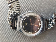 SWATCH PELLE ORIGINALE grande 34mm usato buone condizioni