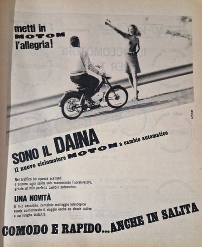 Moto motorino motom daina - moto,
