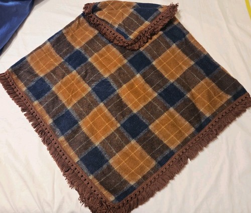 Poncho vintage lana - , mantello