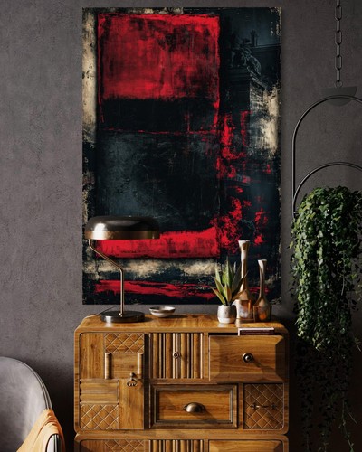 Quadro tela stile mark - su,