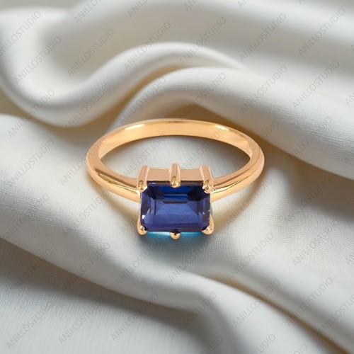 Anello solitario argento - anello,